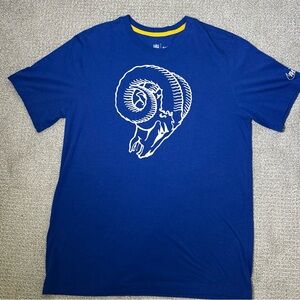 Nike Los Angeles Rams Shirt Men’s Size L Blue NFL
